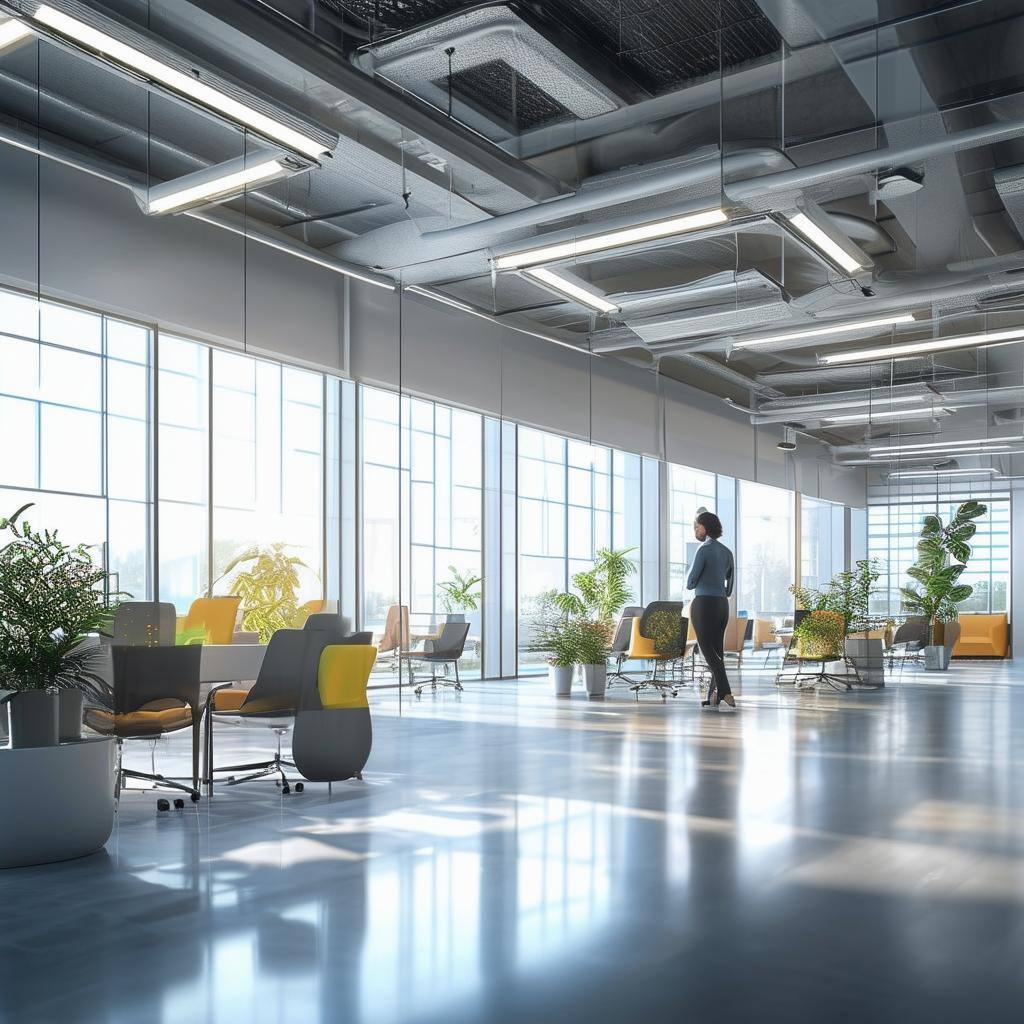 Enhancing Commercial and Industrial Spaces with HumanCentric Lighting